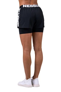 Damen Shorts Nebbia Hero Fast&Furious Double Layer shorts 527 black