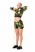 Damen Shorts Nebbia  High-energy double layer shorts 563 jungle green