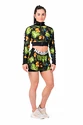 Damen Shorts Nebbia  High-energy double layer shorts 563 jungle green