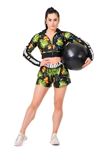 Damen Shorts Nebbia  High-energy double layer shorts 563 jungle green