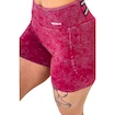 Damen Shorts Nebbia NEBBIA x OLYMPIA Washed High Waisted Leggings Shorts HERITAGE 780 red