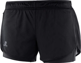 Damen Shorts Salomon Agile 2in1 Black