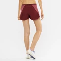 Damen Shorts Salomon Cross 3" Short Earth Red