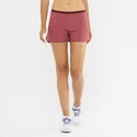 Damen Shorts Salomon Cross 3" Short Earth Red