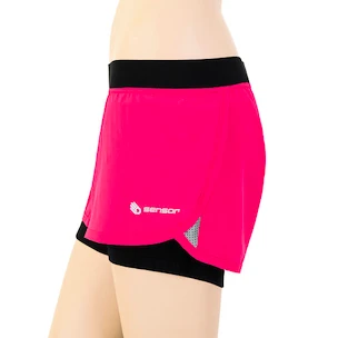 Damen Shorts Sensor  Trail Black/Pink