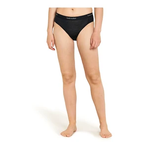 Damen Slip Icebreaker Merino 125 Cool-Lite Sprite Hipster Black  L
