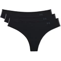 Damen Slip Under Armour  PS Thong 3Pack Black