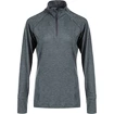 Damen Sweatshirt Endurance Core X1 Elite Melange Midlayer Black Melange