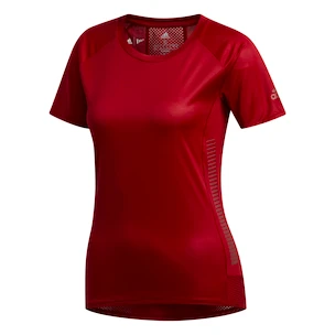Damen T-Shirt adidas  25/7 Tee red XS