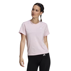 Damen-T-Shirt adidas Core Seamless Clear Pink
