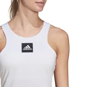 Damen T-Shirt adidas  Paris Y-Tank Primeblue White