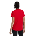 Damen T-Shirt adidas  Short Sleeve Tee Vivid Red