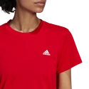 Damen T-Shirt adidas  Short Sleeve Tee Vivid Red