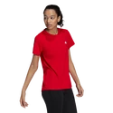 Damen T-Shirt adidas  Short Sleeve Tee Vivid Red