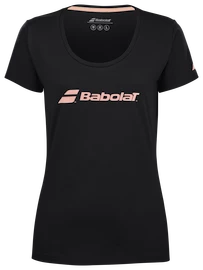 Damen T-Shirt Babolat Exercise Babolat Tee Women Black