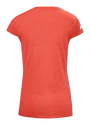 Damen T-Shirt Babolat  Exercise Stripes Tee Poppy Red