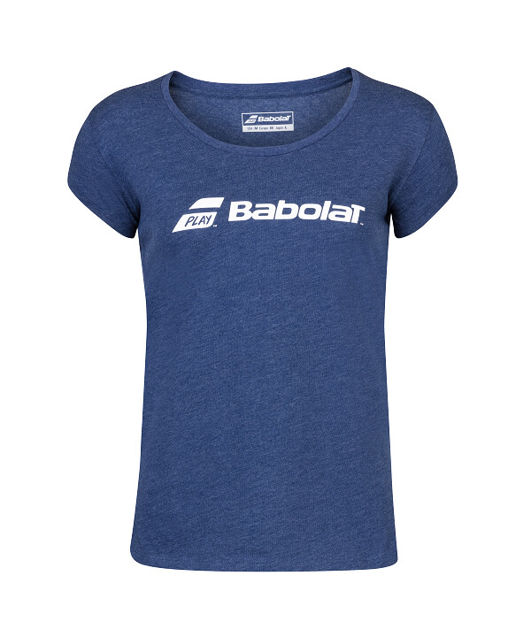 Damen T-Shirt Babolat Exercise Tee Blue