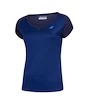 Damen T-Shirt Babolat  Play Cap Sleeve Top Estate Blue M