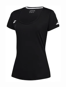 Damen T-Shirt Babolat  Play Cap Sleeve Top Women Black L