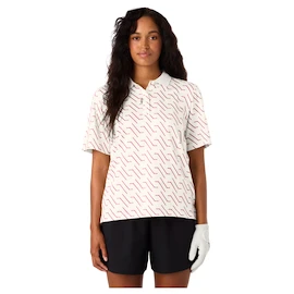 Damen T-Shirt CCM Polo Print Blanc