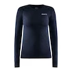 Damen T-Shirt Craft  Dry Active Comfort LS Navy Blue