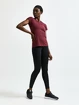 Damen T-Shirt Craft  Essence Slim SS Red