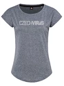 Damen T-Shirt Czech Virus  Recycled Gray S