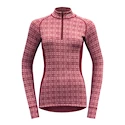 Damen T-Shirt Devold  Alnes Woman Half Zip Neck