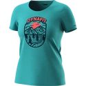 Damen T-Shirt Dynafit  Graphic cotton Brittany blue