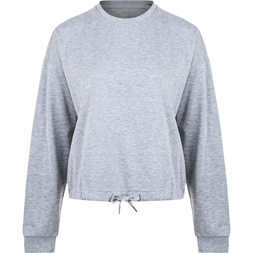 Damen T-Shirt Endurance  Aininie Sweat Shirt Light Grey Melange