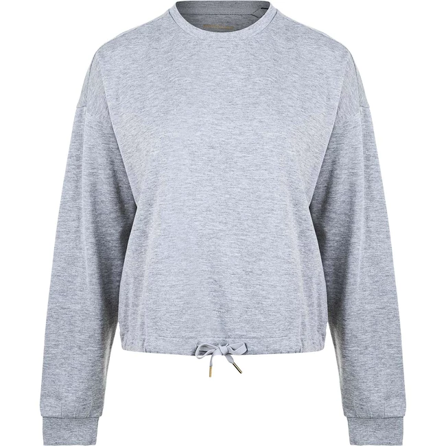 Damen T-Shirt Endurance  Aininie Sweat Shirt Light Grey Melange