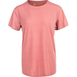 Damen T-Shirt Endurance Lizzy Slub Pink