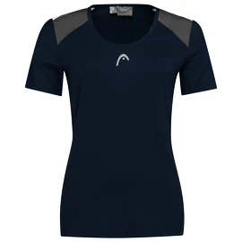Damen T-Shirt Head Club 22 Tech T-Shirt Women Dark Blue