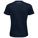 Damen T-Shirt Head  Club Lara T-Shirt Women Dark Blue/Yellow