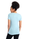 Damen T-Shirt Icebreaker  Tech Lite II SS Scoop Tee Fabulous Fer Haze