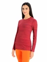 Damen T-Shirt Icebreaker  W 200 Oasis LS Crewe Ski Cherry