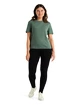 Damen T-Shirt Icebreaker  W Central SS Tee SAGE