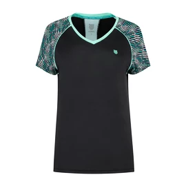 Damen T-Shirt K-Swiss Hypercourt Express Tee 2 Limo Black