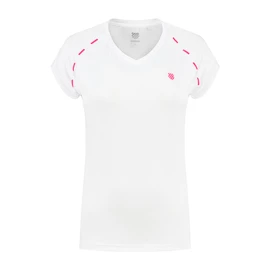 Damen T-Shirt K-Swiss Hypercourt Express Tee 2 White