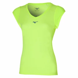 Damen T-Shirt Mizuno Aero Tee Neolime