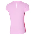 Damen T-Shirt Mizuno  DryAeroFlow Tee Pink Lavender