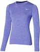 Damen T-Shirt Mizuno  Impulse Core LS Tee Simply Purple