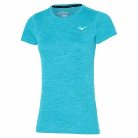 Damen T-Shirt Mizuno Impulse Core Tee Algiers Blue