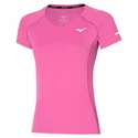 Damen T-Shirt Mizuno  Sun Protect Tee Wild Orchid