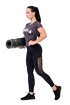 Damen T-Shirt Nebbia Hero 576 marron