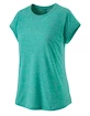 Damen T-Shirt Patagonia  Ridge Flow Shirt Fresh Teal