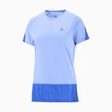 Damen T-Shirt Salomon  Cross Run SS Tee Provence