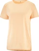 Damen T-Shirt Salomon  Outline Summer SS Tee Apricot Ice