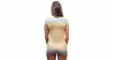 Damen T-Shirt Sensor  Coolmax Impress Sand/Stripes