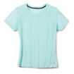 Damen T-Shirt Smartwool  Merino Sport 120 Short Sleeve Bleached Aqua S
